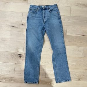 Agolde Riley high rise in size 26